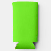 Green Shamrock St Patrick's Day Seltzer Blikjeskoeler (Achterkant)