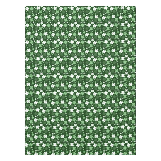 Green Shamrock, St. Patrick's Day Tafelkleed (Voorkant)