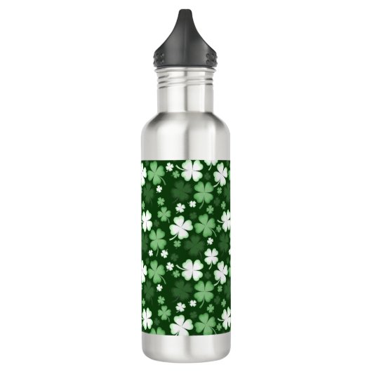 Green Shamrock, St. Patrick's Day Waterfles (Links)