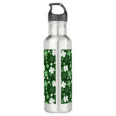 Green Shamrock, St. Patrick's Day Waterfles (Achterkant)