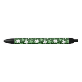 Green Shamrock, St. Patrick's Day Zwarte Inkt Pen