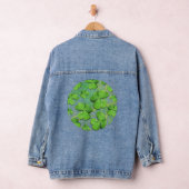 Green Shamrock St Patrick's Denim Jacket (Hangar)