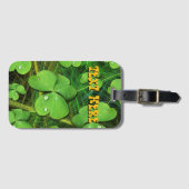 Green Shamrock St Patrick's iPhone 5 Hoesje-Mate Bagagelabel (Voorkant (horizontaal))