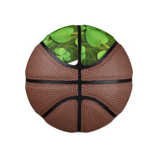 Green Shamrock St Patrick's iPhone 5 Hoesje-Mate Basketbal (Rechts)