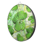 Green Shamrock St Patrick's iPhone 5 Hoesje-Mate Dartbord (Voorkant Rechts)