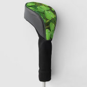 Green Shamrock St Patrick's iPhone 5 Hoesje-Mate Golfheadcover (Schuin)