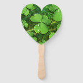 Green Shamrock St Patrick's iPhone 5 Hoesje-Mate Handwaaier (Achterkant)