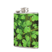 Green Shamrock St Patrick's iPhone 5 Hoesje-Mate Heupfles (Links)