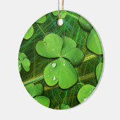 Green Shamrock St Patrick's iPhone 5 Hoesje-Mate Keramisch Ornament (Links)