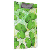 Green Shamrock St Patrick's iPhone 5 Hoesje-Mate Klembord (Rechts)