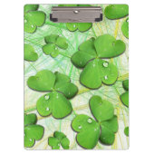 Green Shamrock St Patrick's iPhone 5 Hoesje-Mate Klembord (Voorkant)