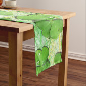 Green Shamrock St Patrick's iPhone 5 Hoesje-Mate Korte Tafelloper (Voorbeeld)