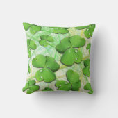 Green Shamrock St Patrick's iPhone 5 Hoesje-Mate Kussen (Voorkant)