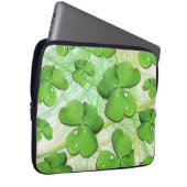 Green Shamrock St Patrick's iPhone 5 Hoesje-Mate Laptop Sleeve (Voorkant Rechts)