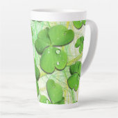 Green Shamrock St Patrick's iPhone 5 Hoesje-Mate Latte Mok (Rechterhoek)