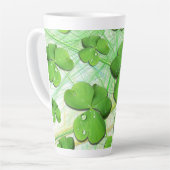 Green Shamrock St Patrick's iPhone 5 Hoesje-Mate Latte Mok (Linkerhoek)