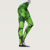 Green Shamrock St Patrick's iPhone 5 Hoesje-Mate Leggings (Rechts)