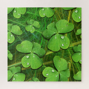 Green Shamrock St Patrick's iPhone 5 Hoesje-Mate Legpuzzel