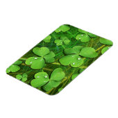 Green Shamrock St Patrick's iPhone 5 Hoesje-Mate Magneet (Linkerzijde)