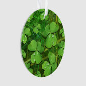 Green Shamrock St Patrick's iPhone 5 Hoesje-Mate Ornament (voorkant)