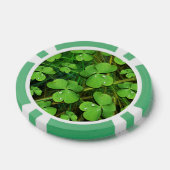 Green Shamrock St Patrick's iPhone 5 Hoesje-Mate Poker Chips (Enkel)