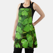 Green Shamrock St Patrick's iPhone 5 Hoesje-Mate Schort (Insitu)