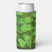 Green Shamrock St Patrick's iPhone 5 Hoesje-Mate Seltzer Blikjeskoeler (Seltzer Voorkant)
