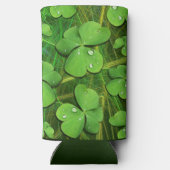 Green Shamrock St Patrick's iPhone 5 Hoesje-Mate Seltzer Blikjeskoeler (Achterkant)