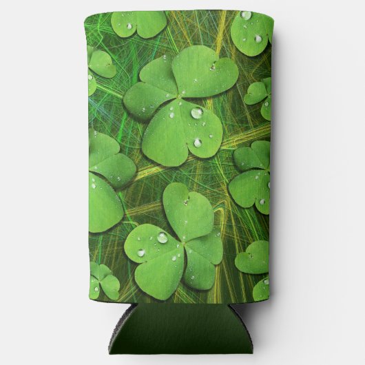 Green Shamrock St Patrick's iPhone 5 Hoesje-Mate Seltzer Blikjeskoeler (Voorkant)