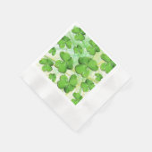 Green Shamrock St Patrick's iPhone 5 Hoesje-Mate Servet (Hoek)