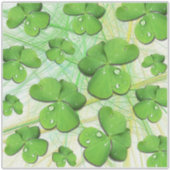 Green Shamrock St Patrick's iPhone 5 Hoesje-Mate Sticker (Voorkant)