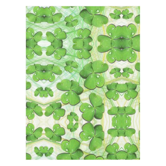Green Shamrock St Patrick's iPhone 5 Hoesje-Mate Tafelkleed (Voorkant)