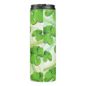 Green Shamrock St Patrick's iPhone 5 Hoesje-Mate Thermosbeker (Achterkant)