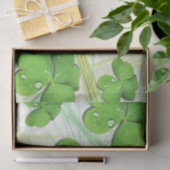 Green Shamrock St Patrick's iPhone 5 Hoesje-Mate Tissuepapier (Geschenk)