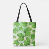 Green Shamrock St Patrick's iPhone 5 Hoesje-Mate Tote Bag (Achterkant)