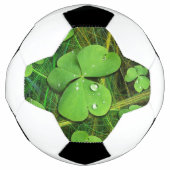 Green Shamrock St Patrick's iPhone 5 Hoesje-Mate Voetbal (Voorkant)