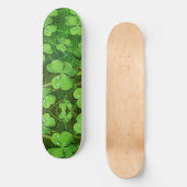 Green Shamrock St Patrick's Persoonlijk Skateboard (Voorkant)