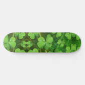 Green Shamrock St Patrick's Persoonlijk Skateboard (Horizontaal)