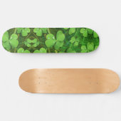 Green Shamrock St Patrick's Persoonlijk Skateboard (Horizontaal)