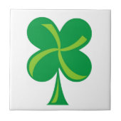 Green Shamrock Tegeltje (Voorkant)