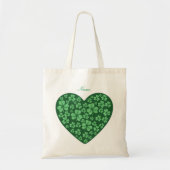 Green Shamrock Tote Bag (Voorkant)