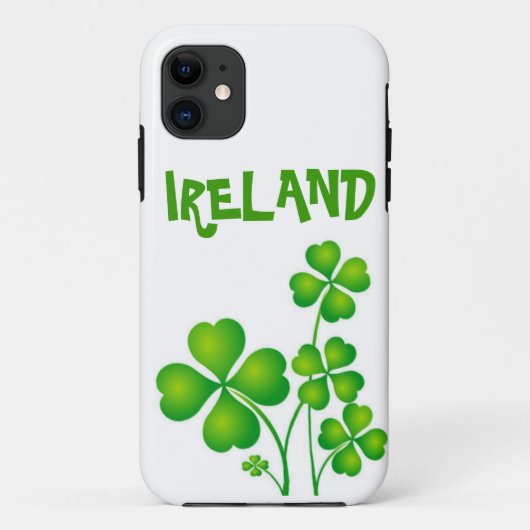 Green Shamrock uit Ierland Case-Mate iPhone Case (Achterkant)