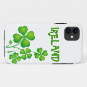 Green Shamrock uit Ierland Case-Mate iPhone Case (Achterkant (horizontaal))