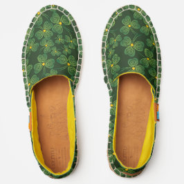 Green Shamrocks Design Afridrilles