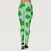 Green Shamrocks Leggings (Achterkant)