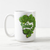 Green Shamrocks | Mousserende harten Shainte Koffiemok (Links)