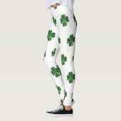 Green Shamrocks St. Patrick's Day Leggings (Links)