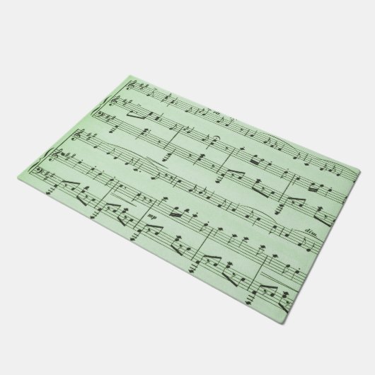 Green Sheet Muziek Deurmat (Schuin)