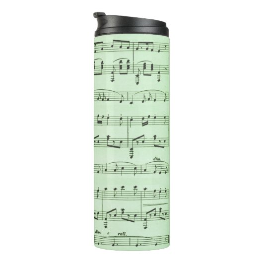 Green Sheet Muziek Thermosbeker (Geroteerd rechts)