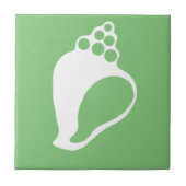 Green Shell Tegeltje (Voorkant)